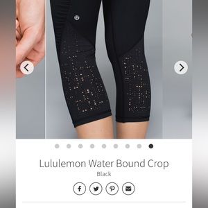 Lululemon water bound crop